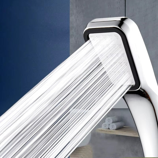 300 Holes Pressurized Square Showerhead - Water - Saving Handheld Rainfall Spray for Ultimate Bathroom Luxury - Avero