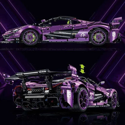 3568pcs RC Technical Remote Control Sports Car Building Blocks Model MOC P1 Racing Car Bricks Toys for Boys Kids Gift Set - Avero