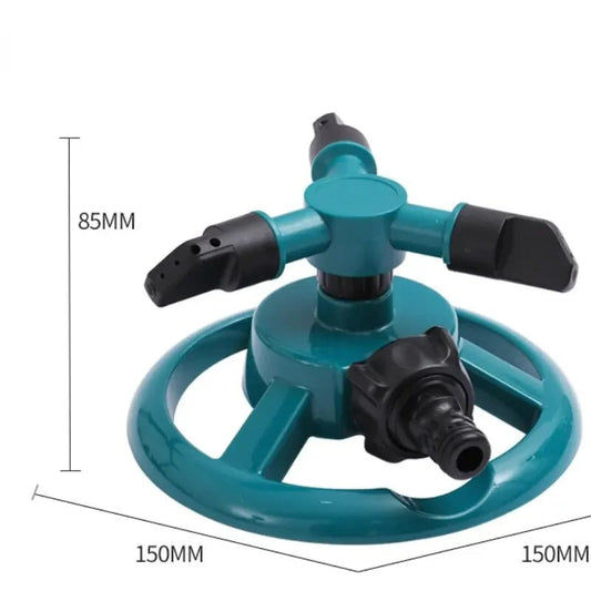 360° Auto - Rotating Sprinkler Nozzle - Adjustable Spray Patterns for Lawn/Garden/Agricultural Irrigation, Water - Saving Tool - Avero
