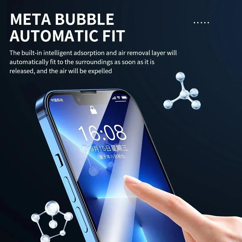 3Pcs Tempered Glass for iPhone 14 13 12 11 15 Pro Max Mini Screen Protector for iPhone XR X XS MAX 7 8 Plus 16 Protective Glass - Avero