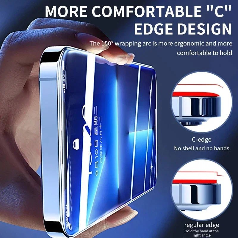 3Pcs Tempered Glass for iPhone 14 13 12 11 15 Pro Max Mini Screen Protector for iPhone XR X XS MAX 7 8 Plus 16 Protective Glass - Avero