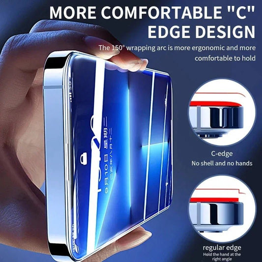 3Pcs Tempered Glass for iPhone 14 13 12 11 15 Pro Max Mini Screen Protector for iPhone XR X XS MAX 7 8 Plus 16 Protective Glass - Avero