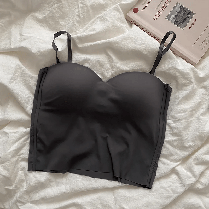 4 Colors Camisole for Women Fitness Crop Tops Summer Elegant Sexy All - match Casual Aesthetic Solid New - Avero