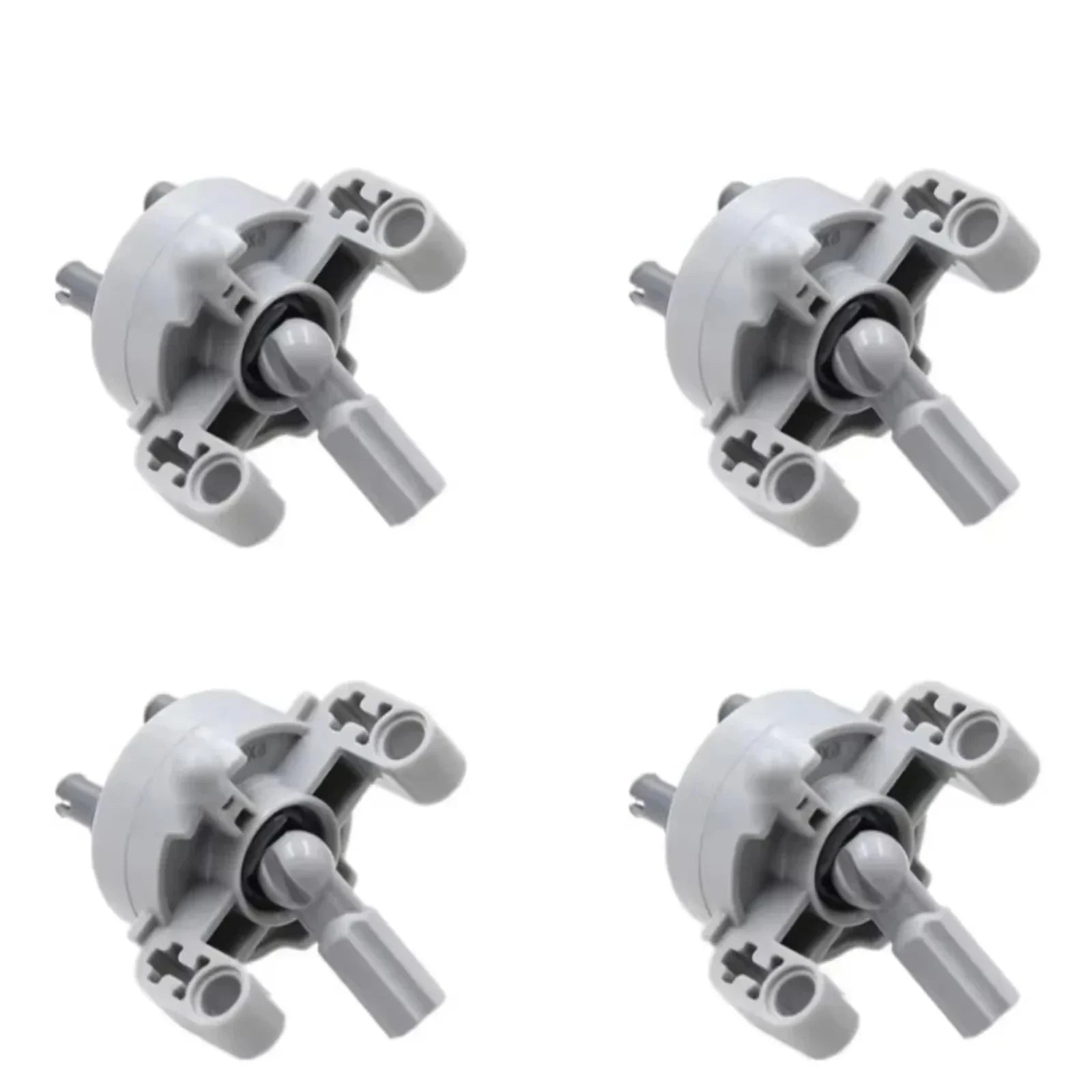 4 Sets Technical Parts Wheel Hub CV Cardan Ball Joint Steering Suspension Drive Axle Legoeds - compatible 46490 52731 Connectors - Avero