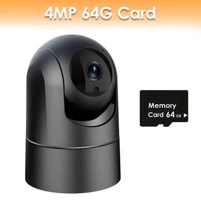 4MP IP Camera 5G Wifi 2K Baby Monitor 1080P Mini Indoor CCTV Security Camera Auto Tracking Audio Video Surveillance Camera Alexa - Avero