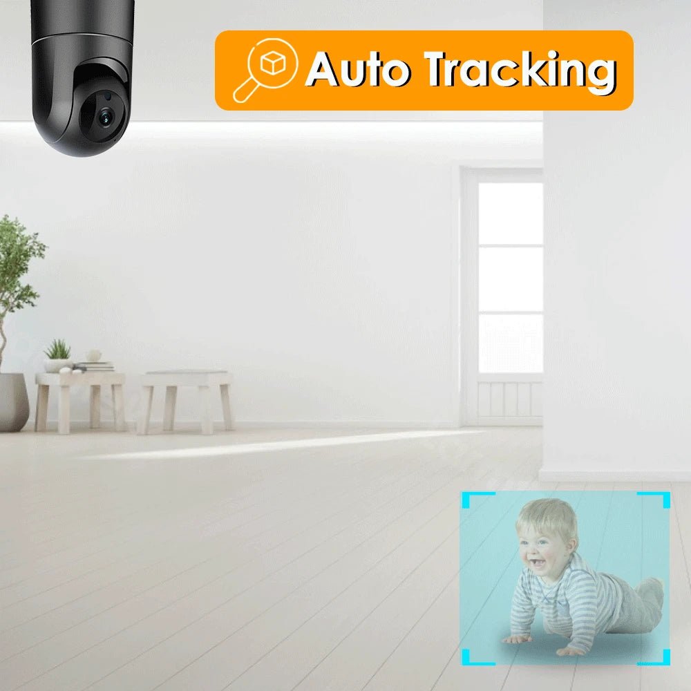 4MP IP Camera 5G Wifi 2K Baby Monitor 1080P Mini Indoor CCTV Security Camera Auto Tracking Audio Video Surveillance Camera Alexa - Avero