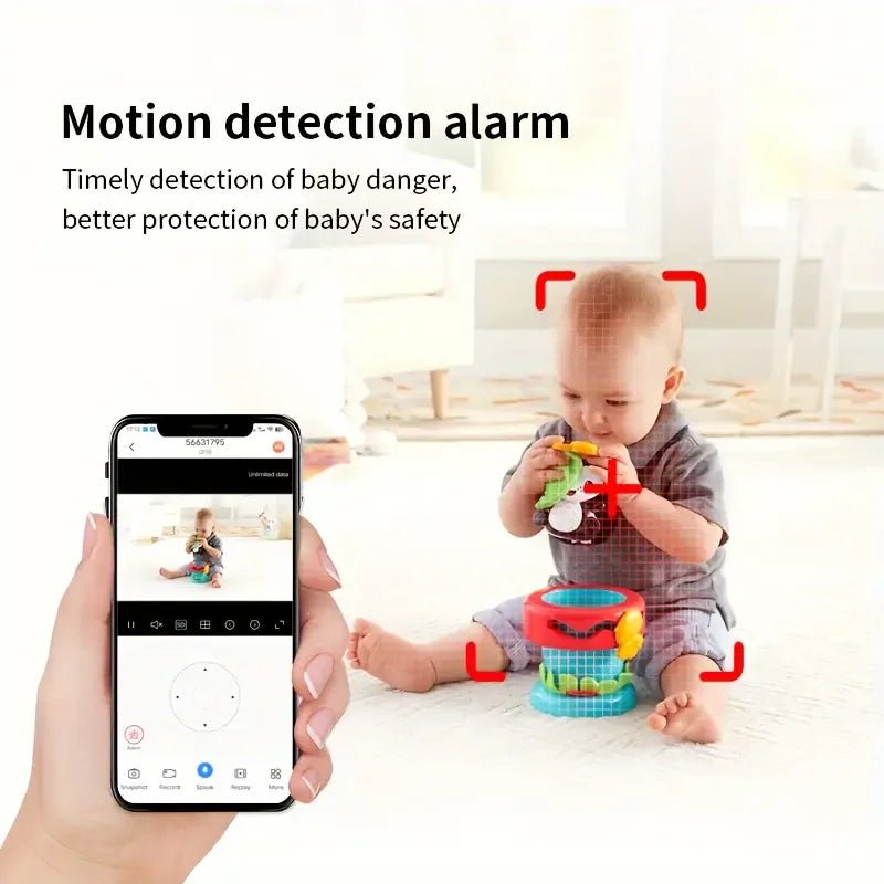 4MP Wifi Indoor High - Definition Crying Detection Video Baby Monitor Full - Color Night Vision 360 Degree Rotating Network Camera - Avero
