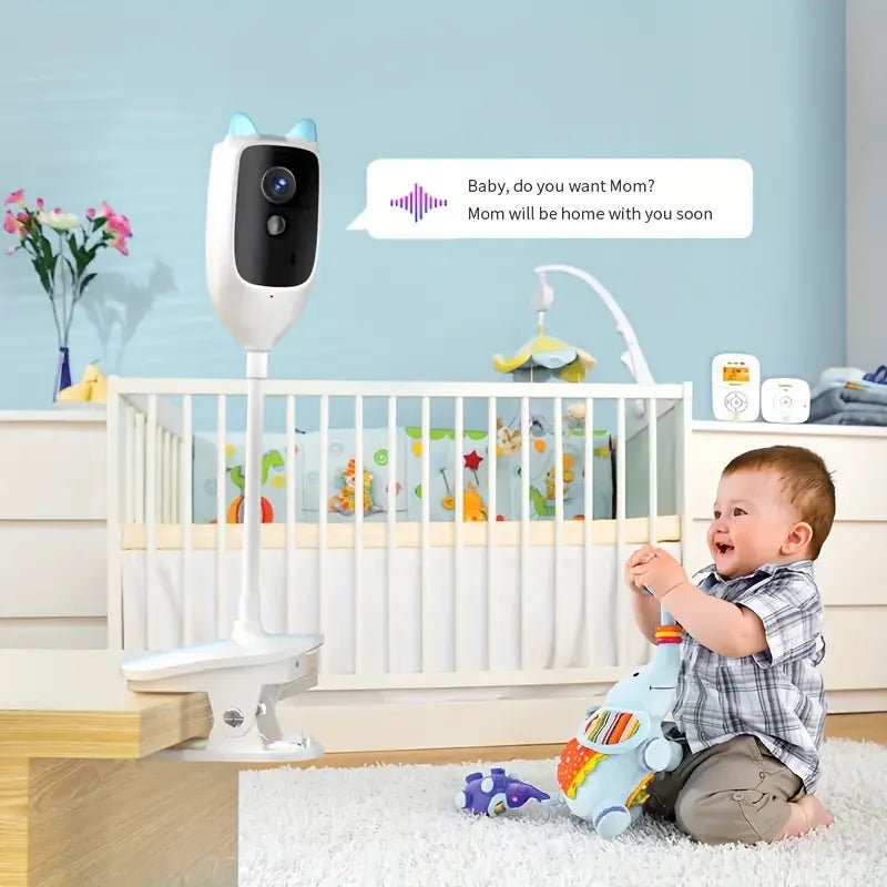 4MP Wifi Indoor High - Definition Crying Detection Video Baby Monitor Full - Color Night Vision 360 Degree Rotating Network Camera - Avero