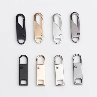 4pcs/8pcs Detachable Zipper Pull, Multi Color Replacement Zipper Accs For Jeans & Backpack, Sewing Tools - Avero
