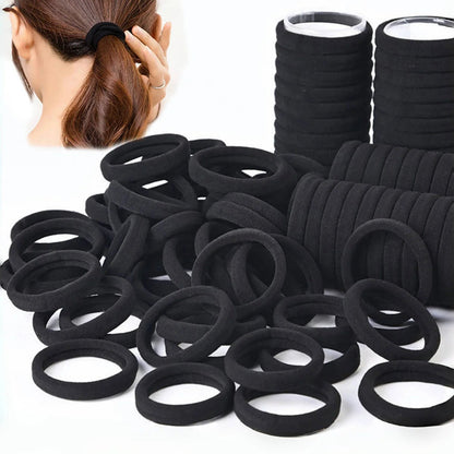 50/100 PCS hair bands, nylon hair bands, hair bands, rubber bands, elastic hair bands, hair accessory - Avero