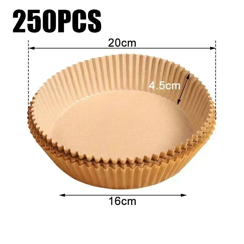 50/100pcs Square Silicone Oil Paper Mini Air Fryer Liner Suitable For Most Air Fryers Non Stick Air Fryer - Avero