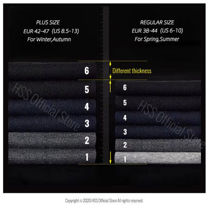 5/10 Pairs Men'S Cotton Blend Socks Black Business Men Socks Soft Breathable Summer Winter for Male Socks plus Size (6.5 - 14) - Avero