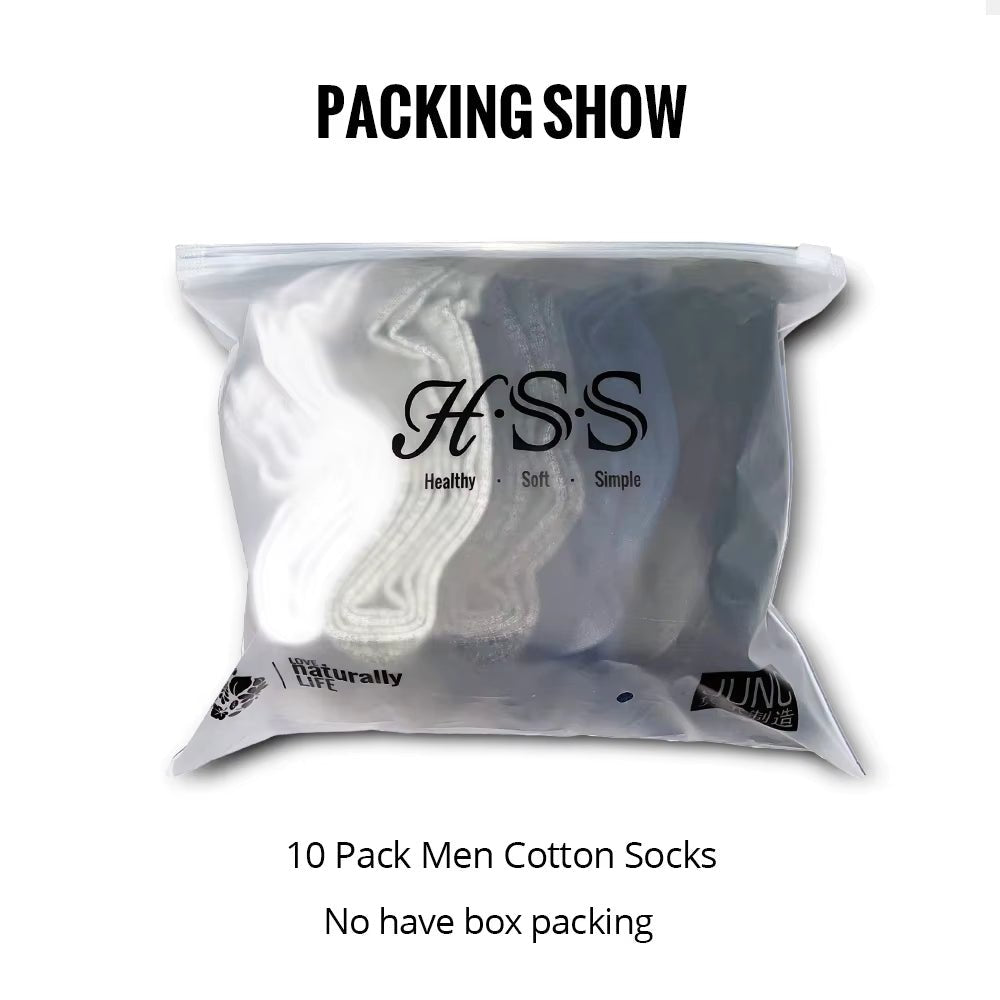 5/10 Pairs Men'S Cotton Blend Socks Black Business Men Socks Soft Breathable Summer Winter for Male Socks plus Size (6.5 - 14) - Avero