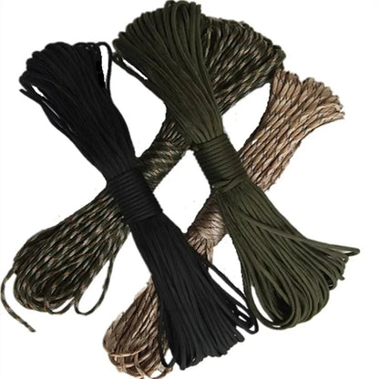 550 Military Paracord 7 Strand 4mm Tactical Parachute Cord Camping Accessories Outdoor Survival DIY Bracelet Rope - Avero