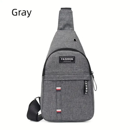 Men's Waterproof Large Capacity Fanny Pack, Adjustable Strap For Outdoor Activities, Travel Running, Hiking, And Cycling