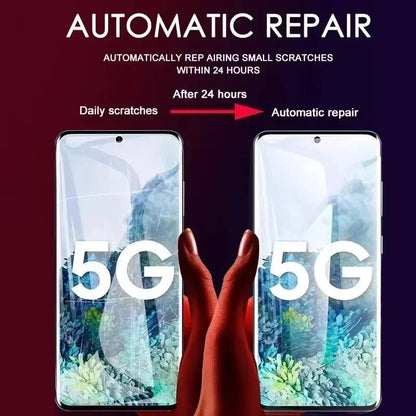 5Pcs Hydrogel Film for Samsung Galaxy S21 S22 S20 S23 S24 Ultra S10 S9 S8 Plus FE Screen Protector for Samsung Note 20 10 9 Plus - Avero