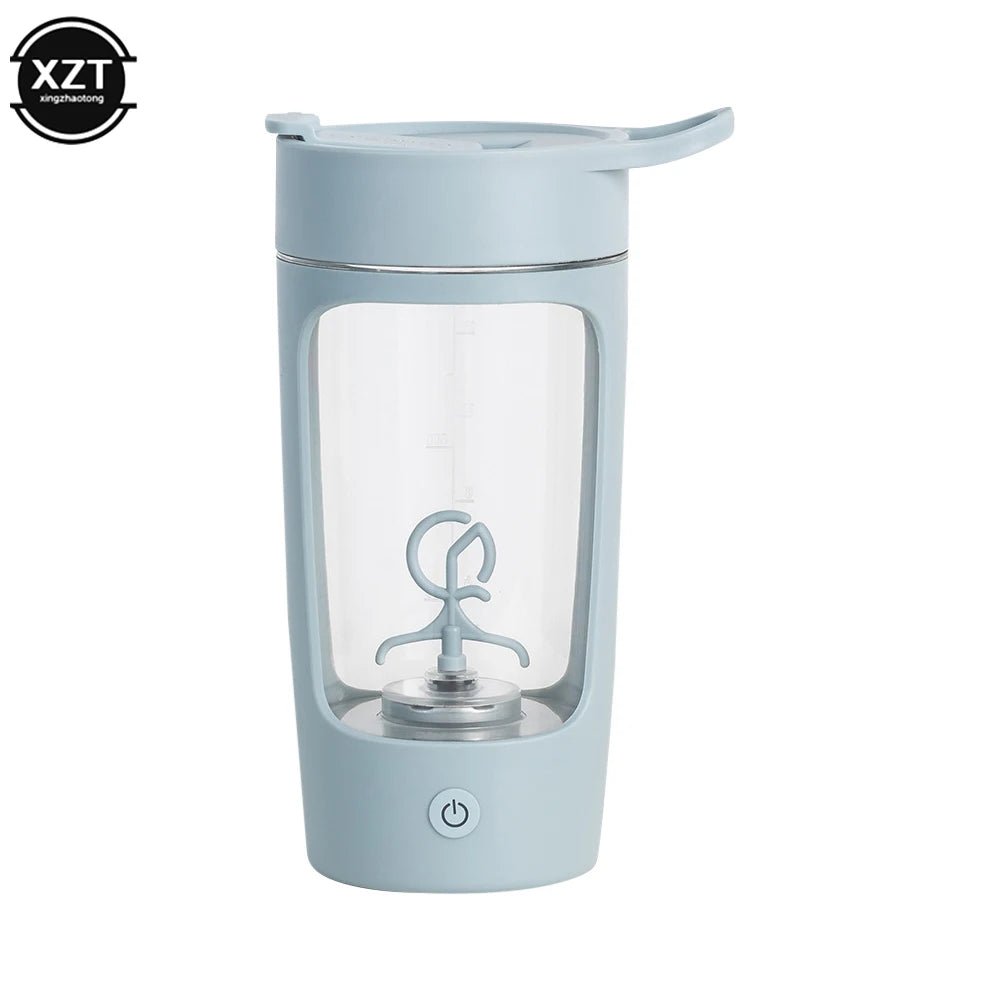 650Ml Electric Protein Shaker Bottle USB Rechargeable Whey Protein Powder Mixing Bottle Sports Fitness Gym Outdoor Travel Bottle - Avero