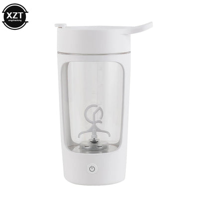650Ml Electric Protein Shaker Bottle USB Rechargeable Whey Protein Powder Mixing Bottle Sports Fitness Gym Outdoor Travel Bottle - Avero