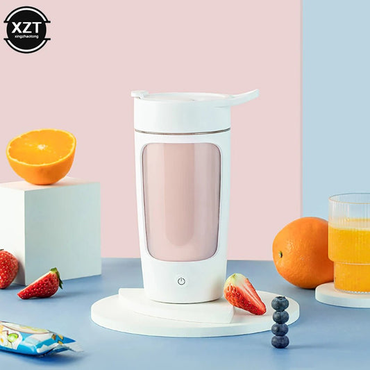 650Ml Electric Protein Shaker Bottle USB Rechargeable Whey Protein Powder Mixing Bottle Sports Fitness Gym Outdoor Travel Bottle - Avero