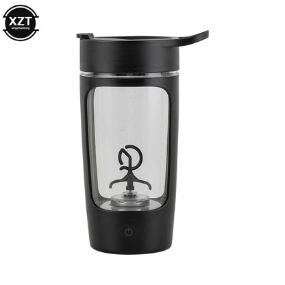 650Ml Electric Protein Shaker Bottle USB Rechargeable Whey Protein Powder Mixing Bottle Sports Fitness Gym Outdoor Travel Bottle - Avero