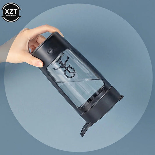 650Ml Electric Protein Shaker Bottle USB Rechargeable Whey Protein Powder Mixing Bottle Sports Fitness Gym Outdoor Travel Bottle - Avero