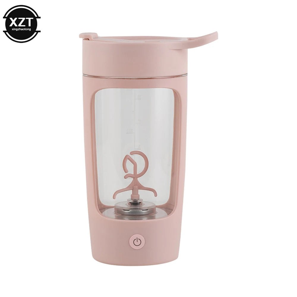 650Ml Electric Protein Shaker Bottle USB Rechargeable Whey Protein Powder Mixing Bottle Sports Fitness Gym Outdoor Travel Bottle - Avero