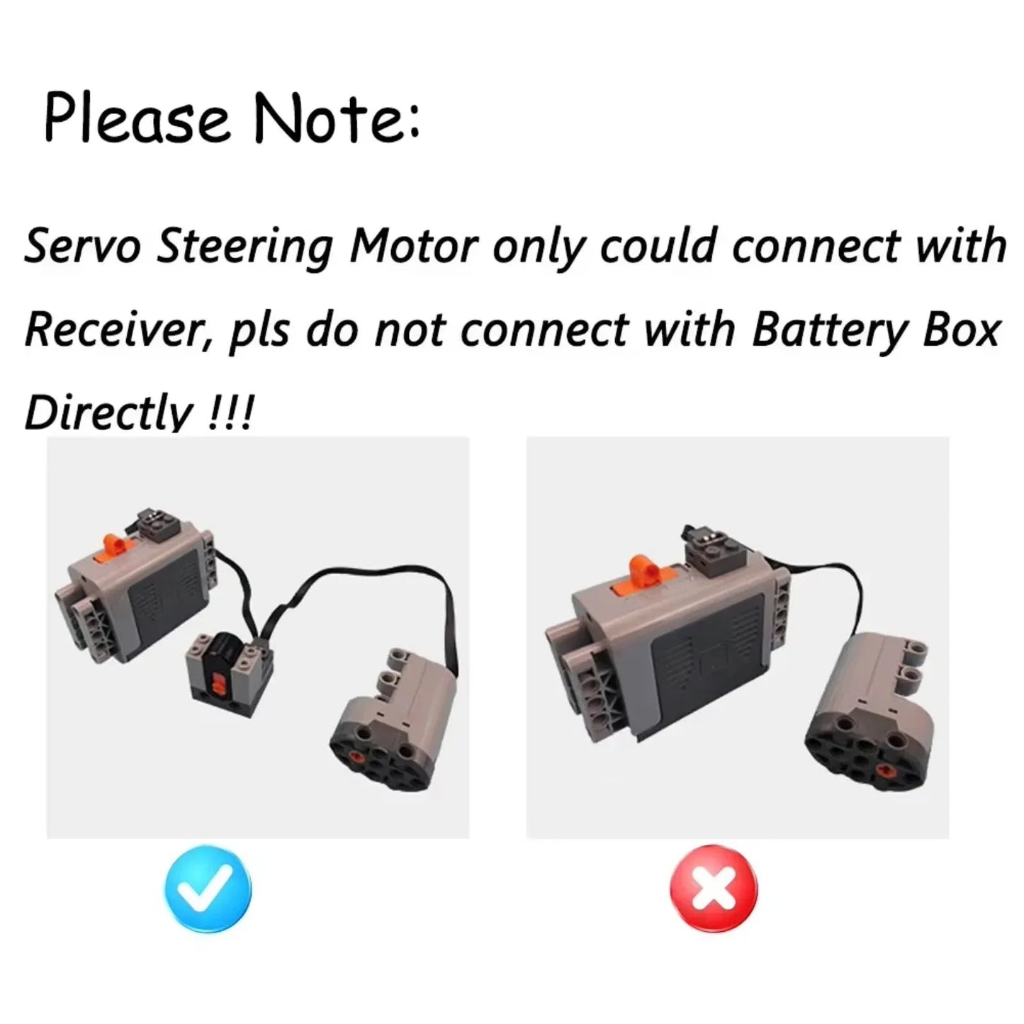 7PCS MOC Technology L M XL Motor Servo Building Blocks Kit with IR Remote Control 8881 AA Battery Box for legoeds PF 8883 88003 - Avero