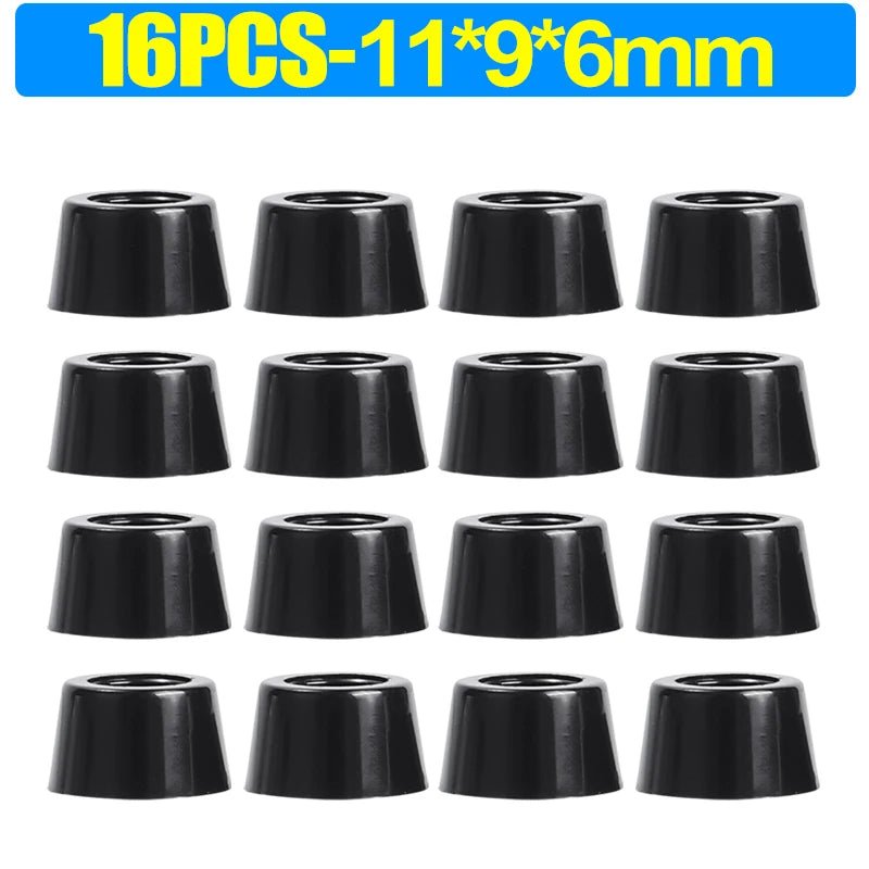 8/80Pcs Rubber Pads Floor Protectors Non - slip Cutting Board Furniture Bumper Gasket Table Chair Leg Cover Furniture Hardware Mat - Avero