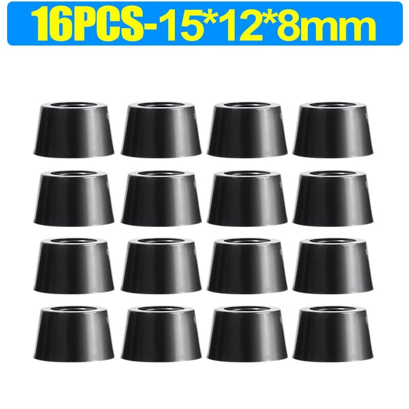 8/80Pcs Rubber Pads Floor Protectors Non - slip Cutting Board Furniture Bumper Gasket Table Chair Leg Cover Furniture Hardware Mat - Avero