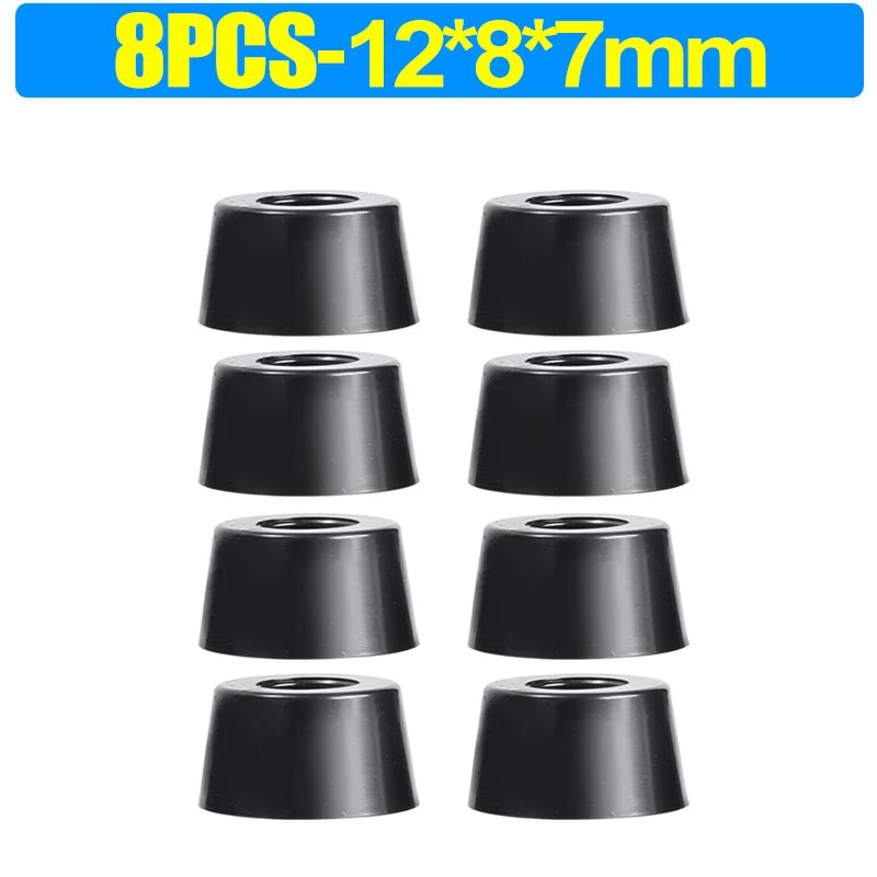 8/80Pcs Rubber Pads Floor Protectors Non - slip Cutting Board Furniture Bumper Gasket Table Chair Leg Cover Furniture Hardware Mat - Avero