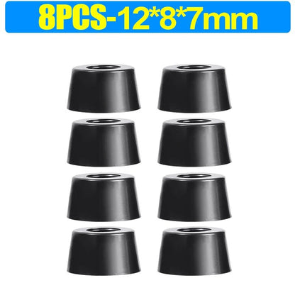 8/80Pcs Rubber Pads Floor Protectors Non - slip Cutting Board Furniture Bumper Gasket Table Chair Leg Cover Furniture Hardware Mat - Avero