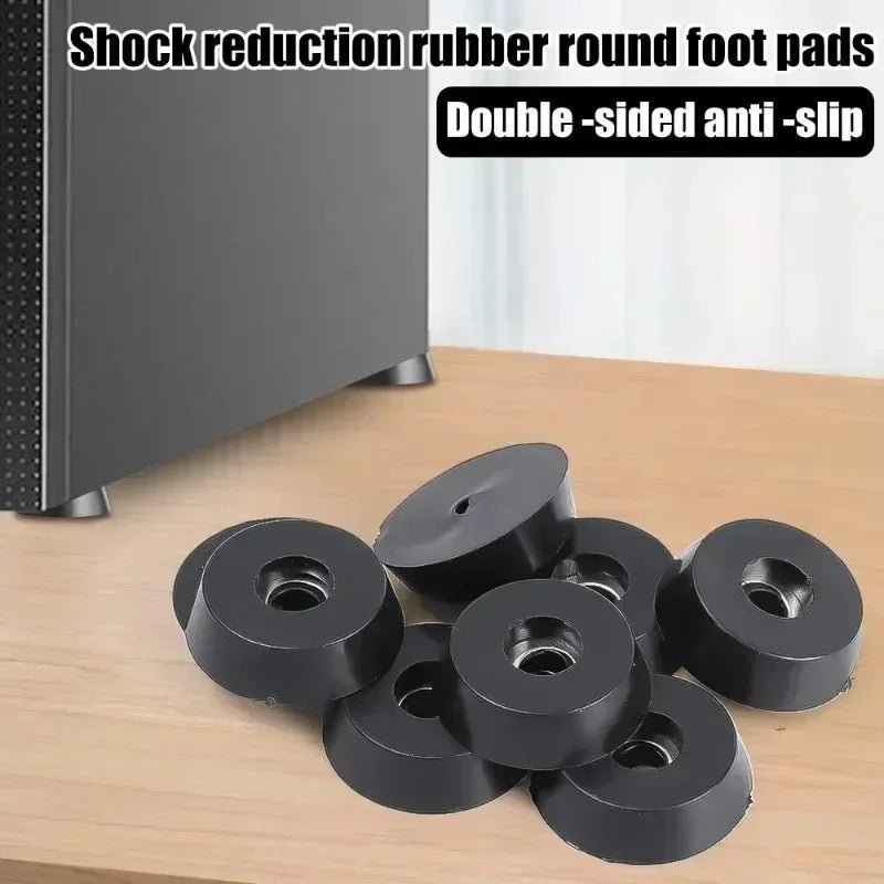 8/80Pcs Rubber Pads Floor Protectors Non - slip Cutting Board Furniture Bumper Gasket Table Chair Leg Cover Furniture Hardware Mat - Avero