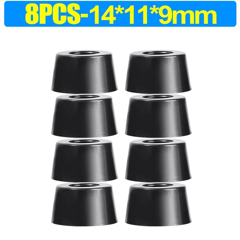8/80Pcs Rubber Pads Floor Protectors Non - slip Cutting Board Furniture Bumper Gasket Table Chair Leg Cover Furniture Hardware Mat - Avero