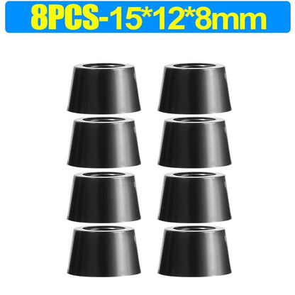 8/80Pcs Rubber Pads Floor Protectors Non - slip Cutting Board Furniture Bumper Gasket Table Chair Leg Cover Furniture Hardware Mat - Avero