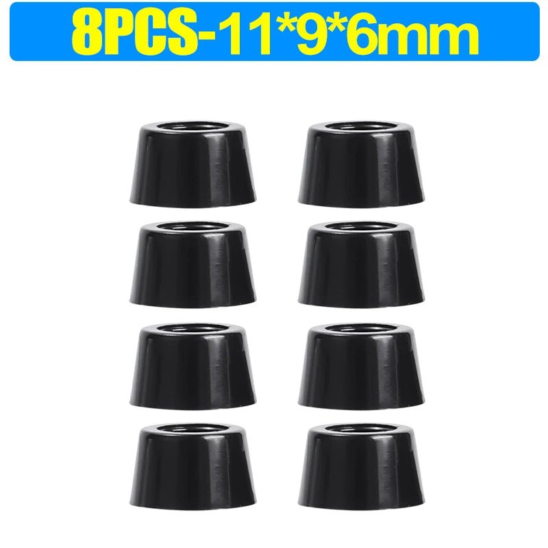 8/80Pcs Rubber Pads Floor Protectors Non - slip Cutting Board Furniture Bumper Gasket Table Chair Leg Cover Furniture Hardware Mat - Avero