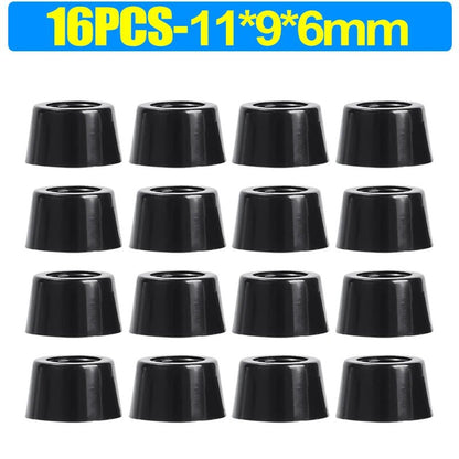 8/80Pcs Rubber Pads Floor Protectors Non - slip Cutting Board Furniture Bumper Gasket Table Chair Leg Cover Furniture Hardware Mat - Avero