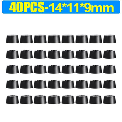 8/80Pcs Rubber Pads Floor Protectors Non - slip Cutting Board Furniture Bumper Gasket Table Chair Leg Cover Furniture Hardware Mat - Avero