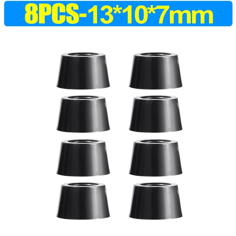 8/80Pcs Rubber Pads Floor Protectors Non - slip Cutting Board Furniture Bumper Gasket Table Chair Leg Cover Furniture Hardware Mat - Avero
