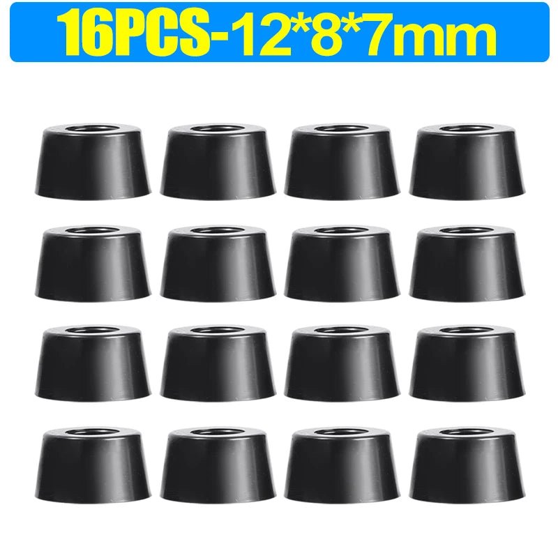 8/80Pcs Rubber Pads Floor Protectors Non - slip Cutting Board Furniture Bumper Gasket Table Chair Leg Cover Furniture Hardware Mat - Avero