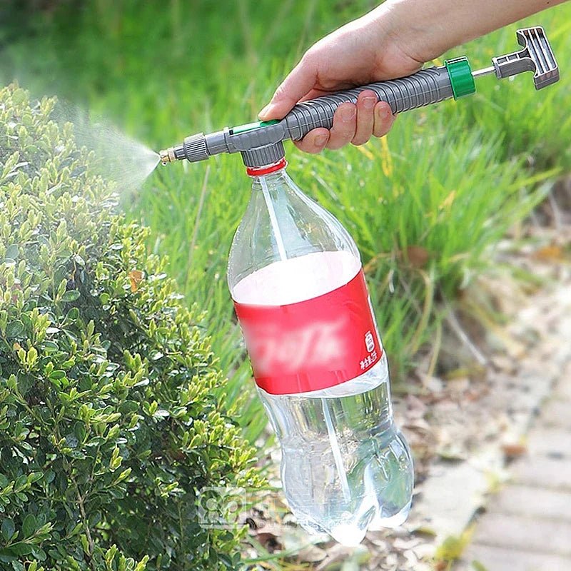 Adjustable Drinking Bottle Sprayer Watering Nozzle Sprinkler Pressure Fogging Nozzle Gardening Tools - Avero