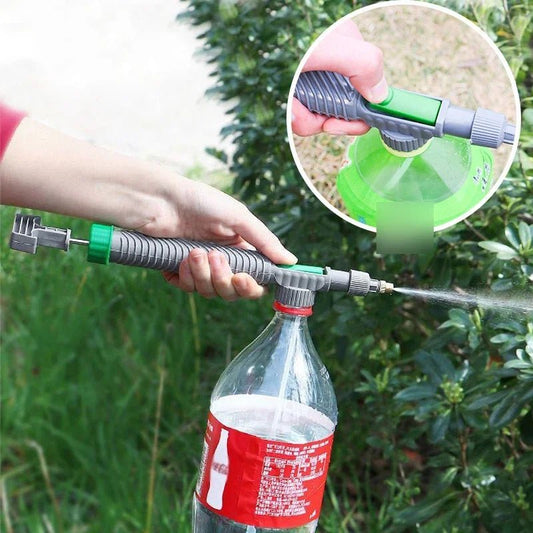 Adjustable Drinking Bottle Sprayer Watering Nozzle Sprinkler Pressure Fogging Nozzle Gardening Tools - Avero