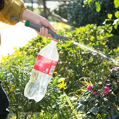 Adjustable Drinking Bottle Sprayer Watering Nozzle Sprinkler Pressure Fogging Nozzle Gardening Tools - Avero
