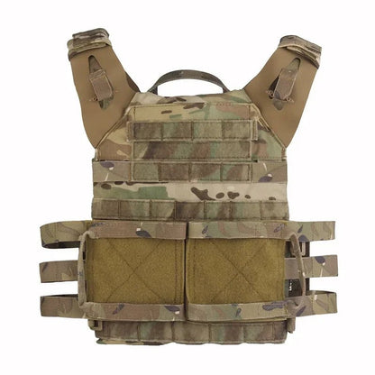 Adjustable Sport Vest Men JPC2.0 Breathable Quick Release Airsoft Vest Nylon Hunting Carrier for Outdoor Paintball Training - Avero