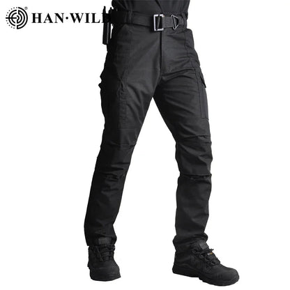 Airsoft Combat Trousers Tactical Pants for Men Paintball Camping Camo Pants Wear Resistant Hunting Softair Hiking Climb Clothes - Avero