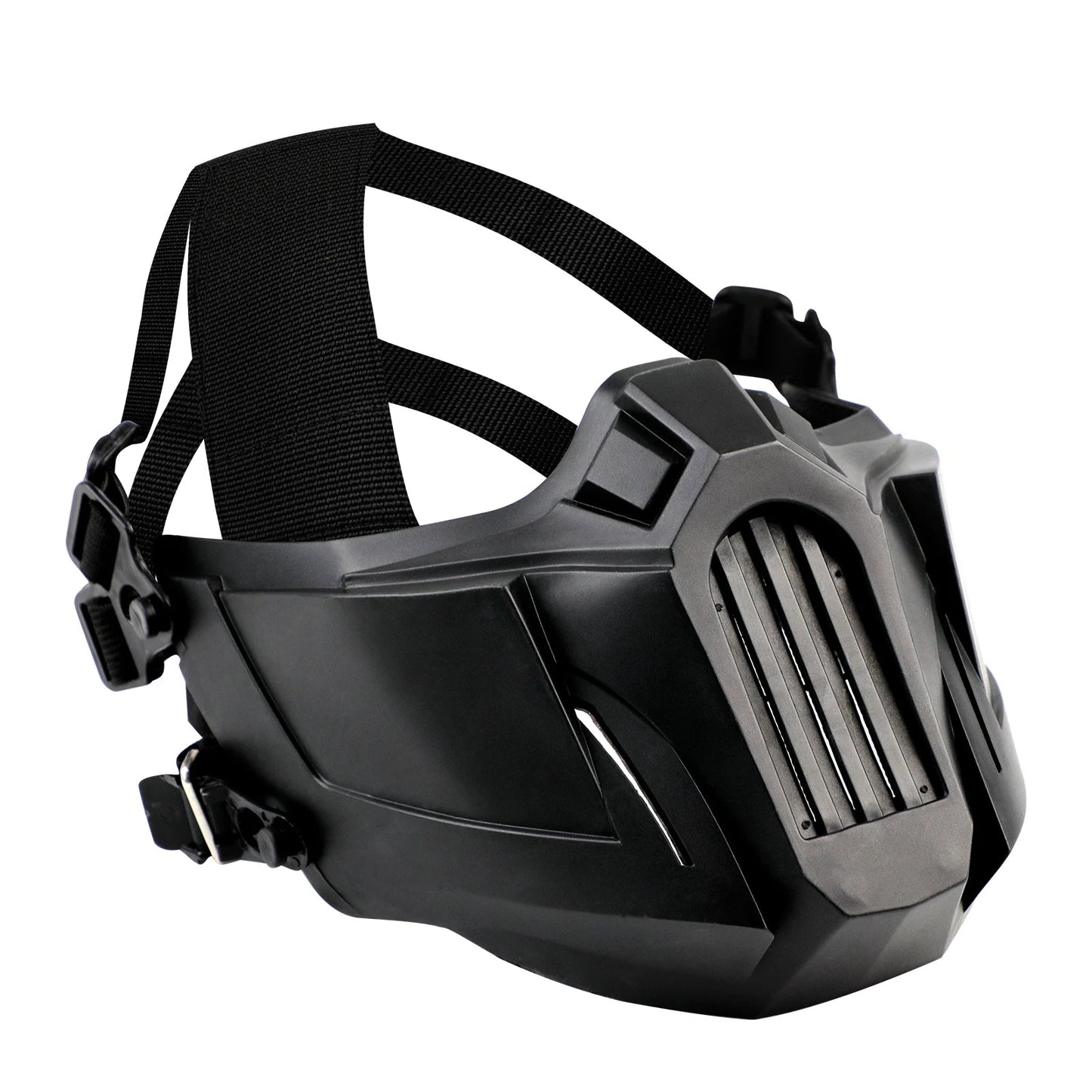 Airsoft Mask Creative Protective Half Face Mask Outdoor Game Mask For Cycling Tactical Full Face Mask Breathable Protective Mask - Avero