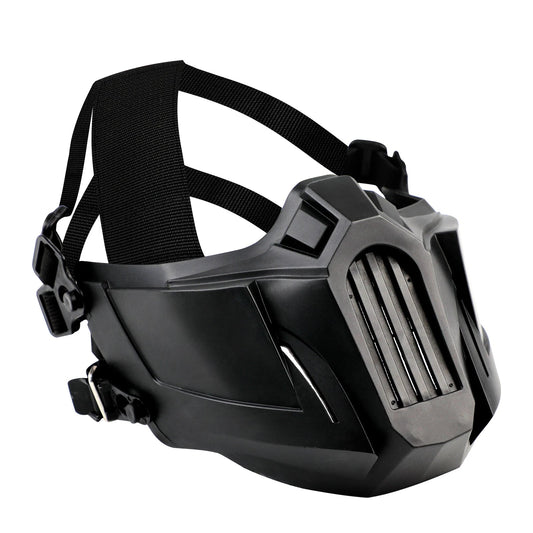 Airsoft Mask Creative Protective Half Face Mask Outdoor Game Mask For Cycling Tactical Full Face Mask Breathable Protective Mask - Avero