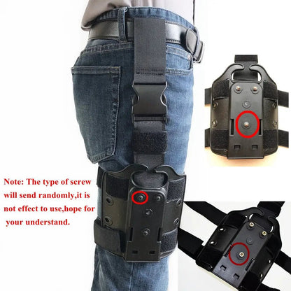Airsoft P226/1911/Glock 17 19/M9/USP Universal Gun Holster Drop Leg Platform Hunting Holster Accessories - Avero