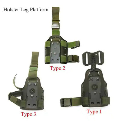 Airsoft P226/1911/Glock 17 19/M9/USP Universal Gun Holster Drop Leg Platform Hunting Holster Accessories - Avero