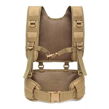 Airsoft Paintball Molle Combat Assault Vest Tactica Assault Molle Adjustable Hunting War Battle Waist Support Chest Rig Vest - Avero