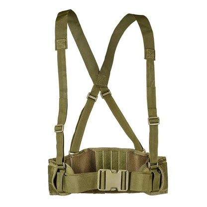 Airsoft Paintball Molle Combat Assault Vest Tactica Assault Molle Adjustable Hunting War Battle Waist Support Chest Rig Vest - Avero